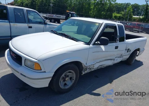 1997 GMC Sonoma Sls Wideside из США, поврежденный, VIN 1GTCS19X2V8516687